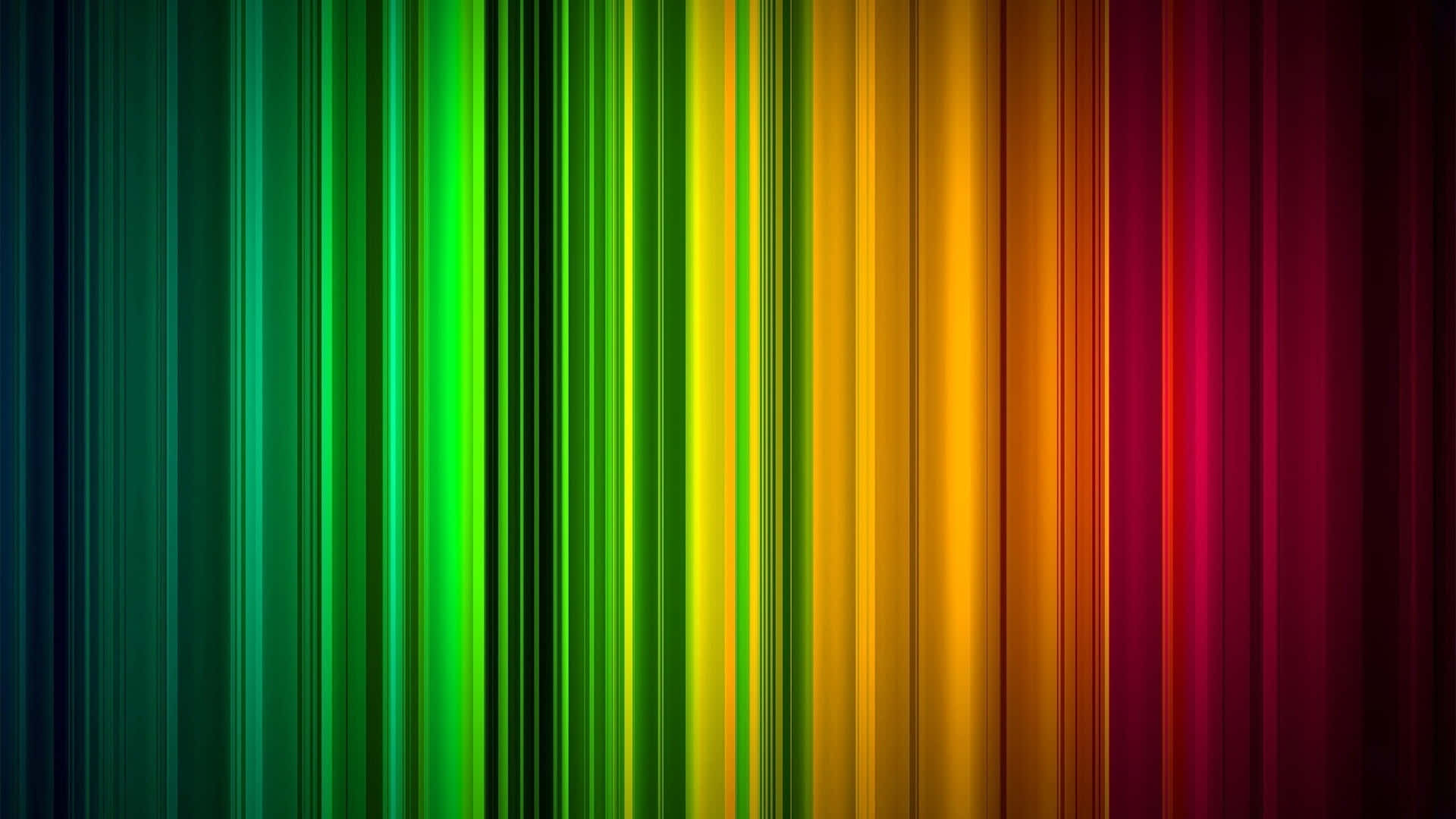 Radiating Rainbow of Color