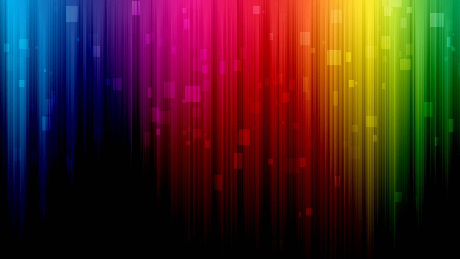 Spectrum Lines And Squares Wallpaper