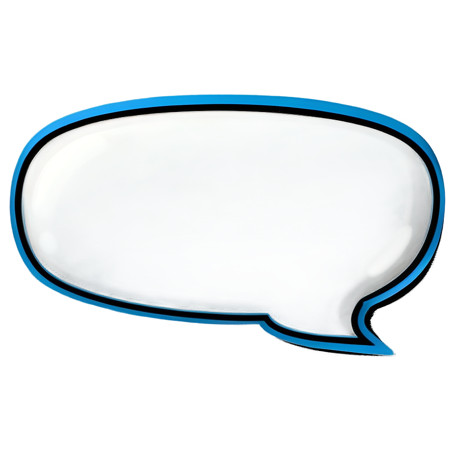 Speech Bubble Balloon Png 06122024 PNG