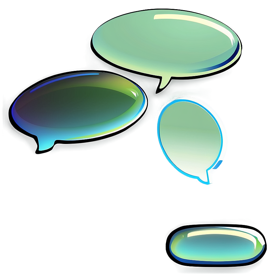 Speech Bubble Balloon Png Rgb PNG