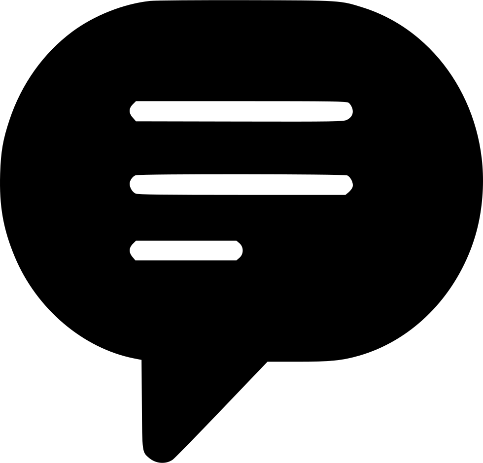 Speech Bubble Icon Graphic PNG