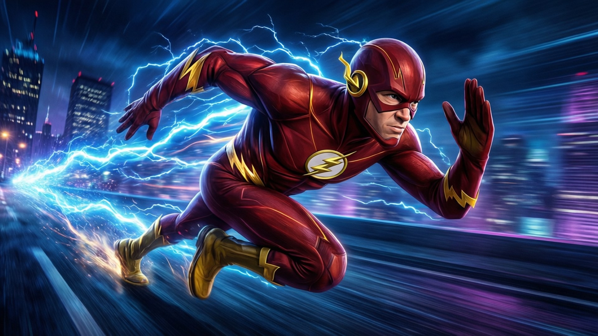 Speed Force Flash Fonds d'écran