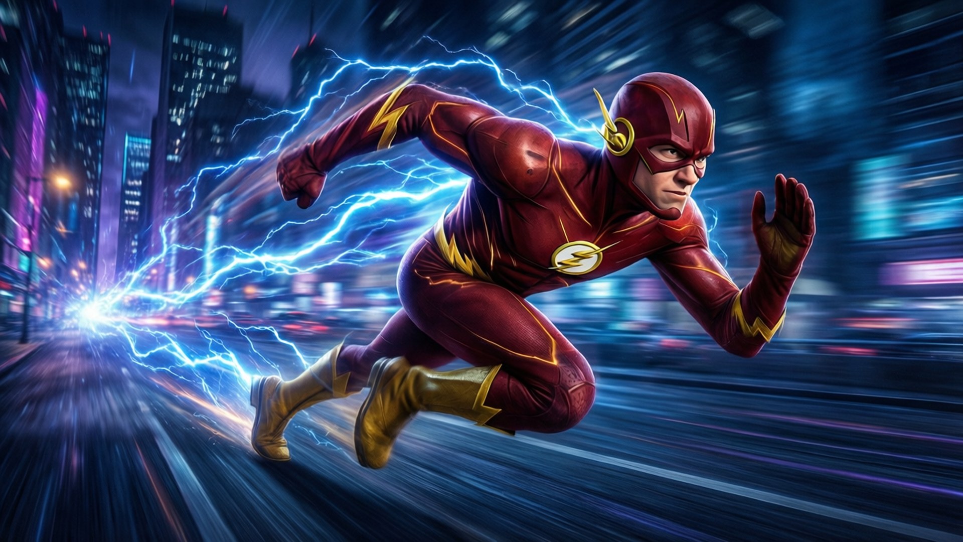 Speed Force Flash Fonds d'écran