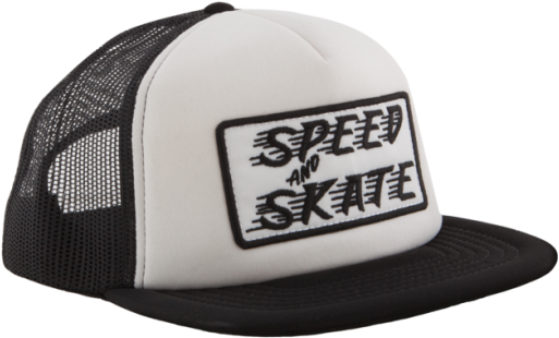 Speedand Skate Trucker Hat PNG