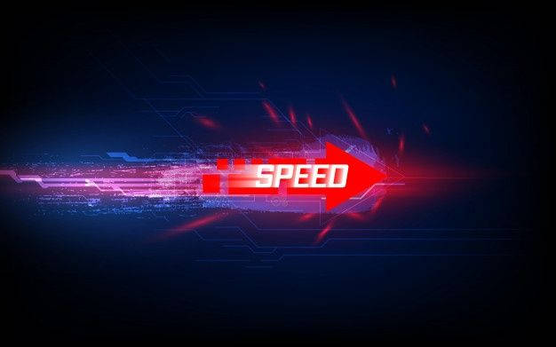 Speedtest Rød Pil Vista Wallpaper