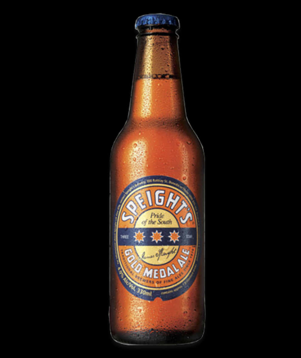 Speights Gold Medal Ale Bottle PNG