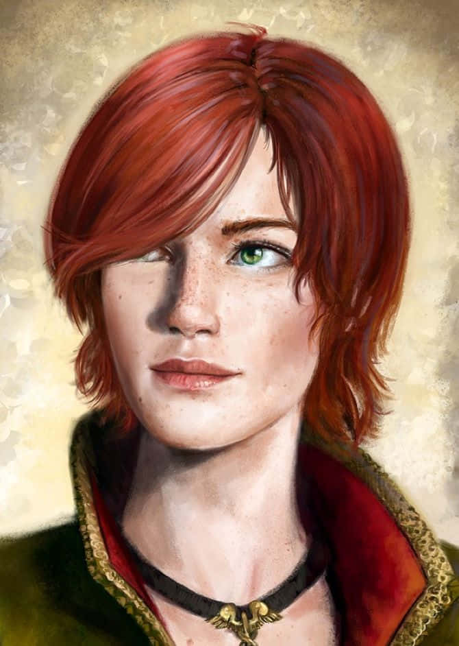 Spellbinding Beauty - Shani From The Witcher Wallpaper