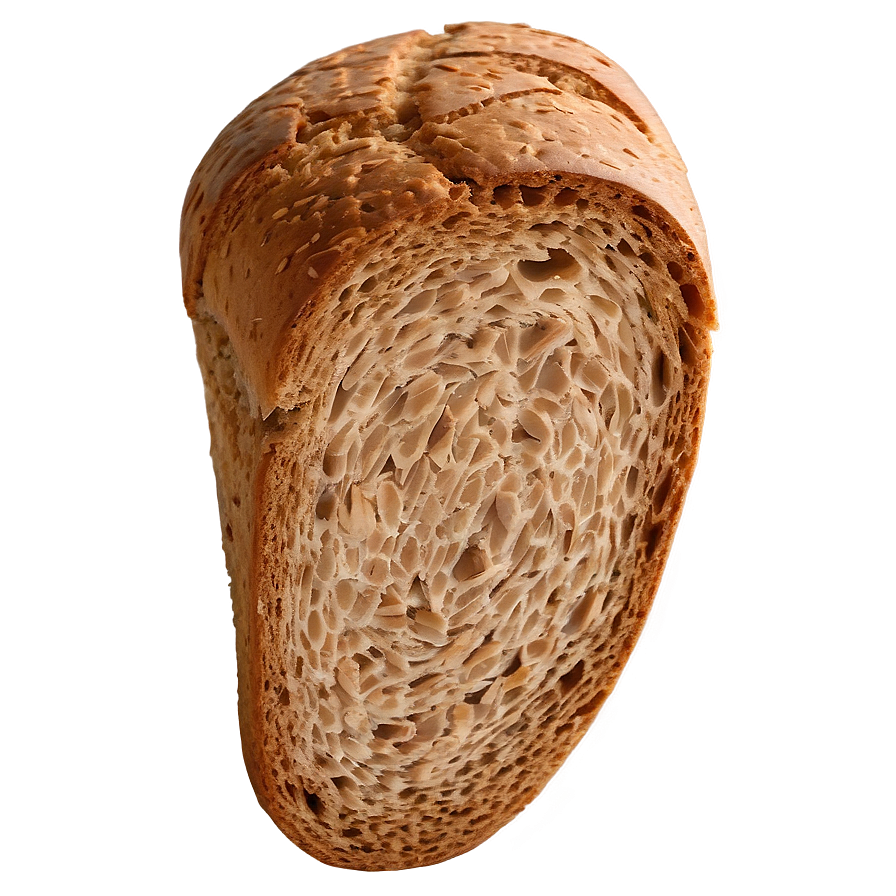 Spelt Bread Slice Png 06132024 PNG