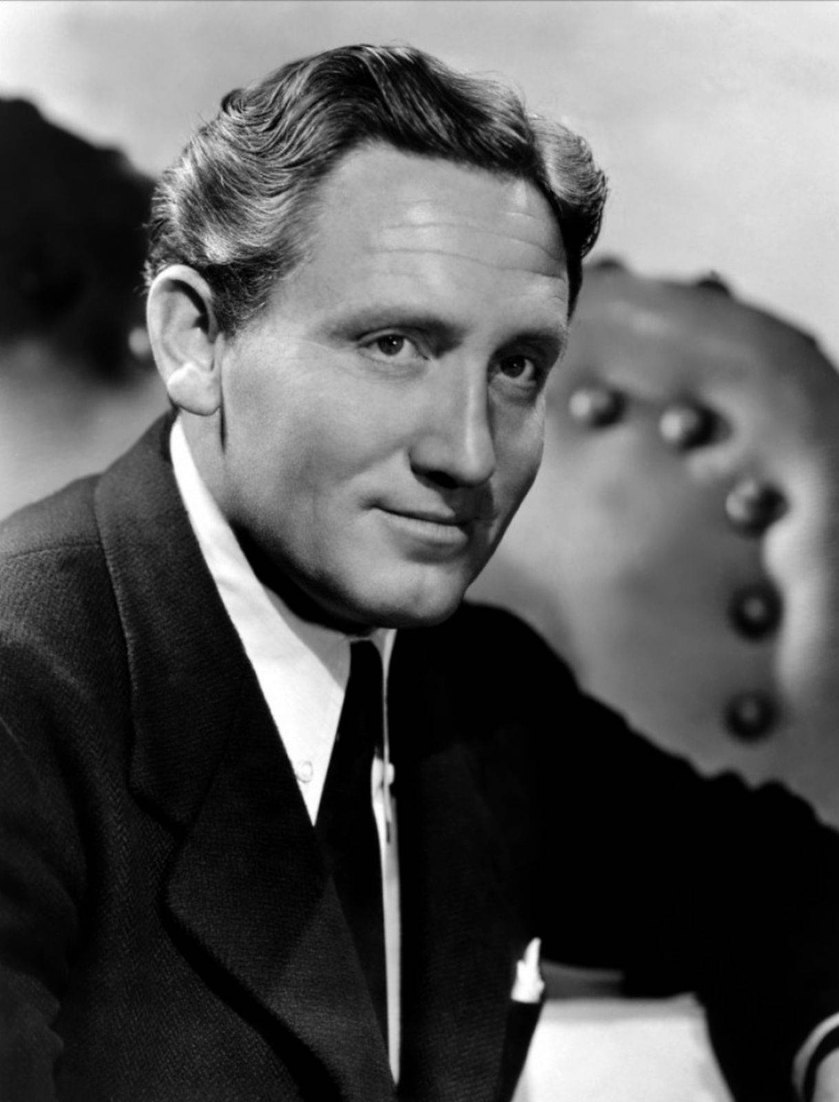 Retratode Spencer Tracy, Actor Estadounidense. Fondo de pantalla