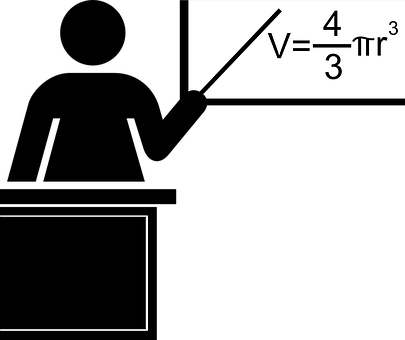 Sphere Volume Formula Blackboard PNG