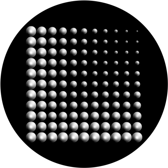 Spherical Gradient Illusion PNG