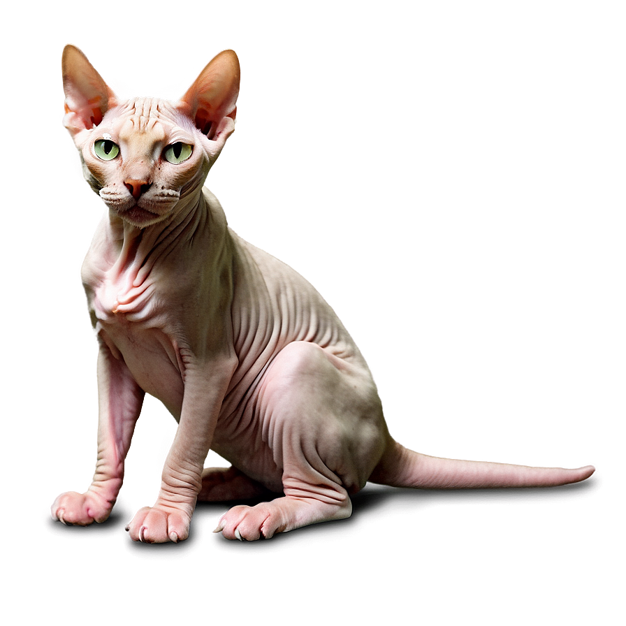 Sphynx Cat Bald Beauty Png C PNG