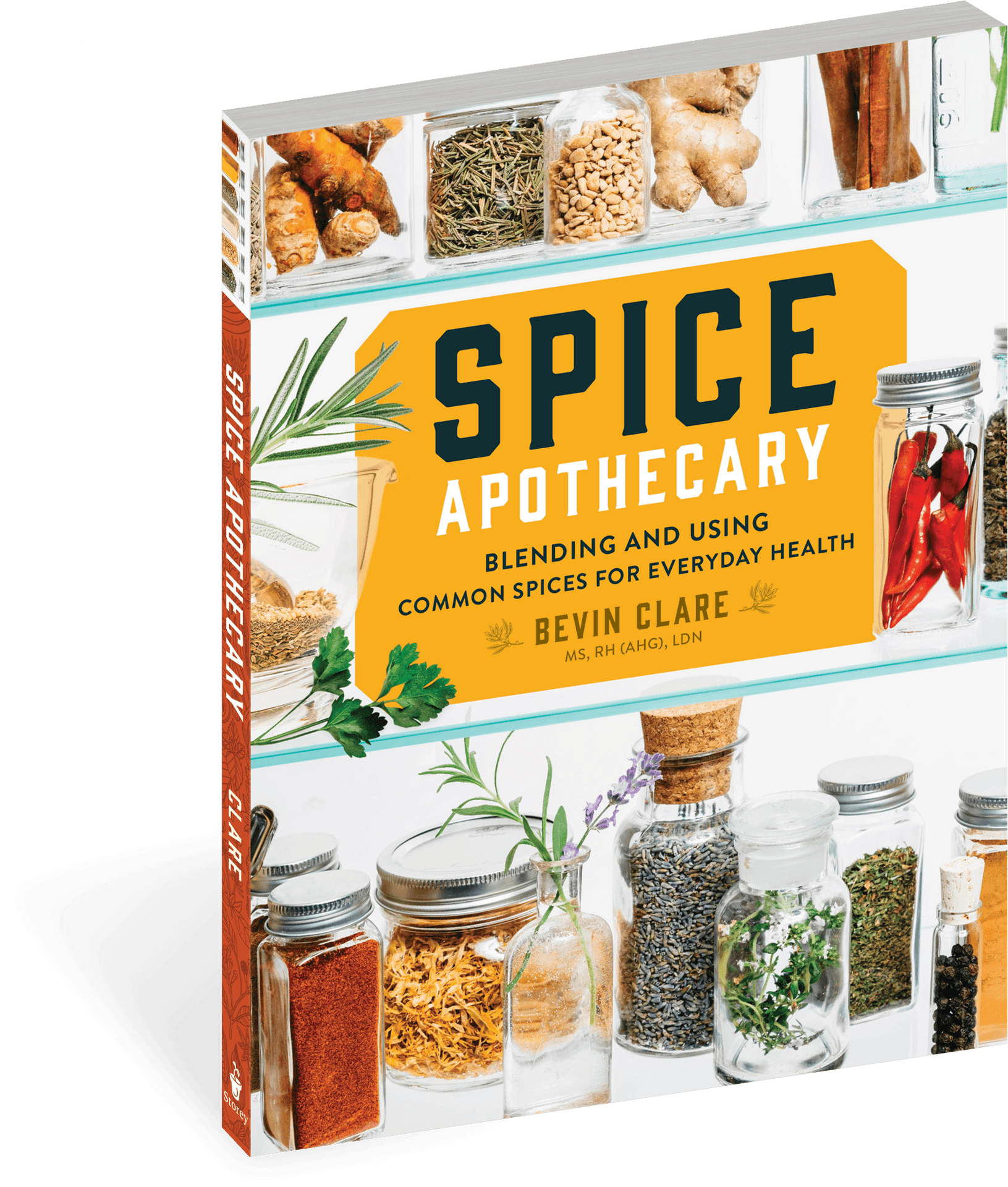 Spice Apothecary Book Cover PNG