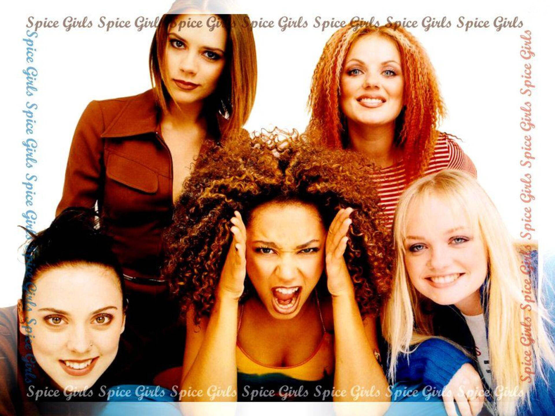 Spice Girls Border Art Background