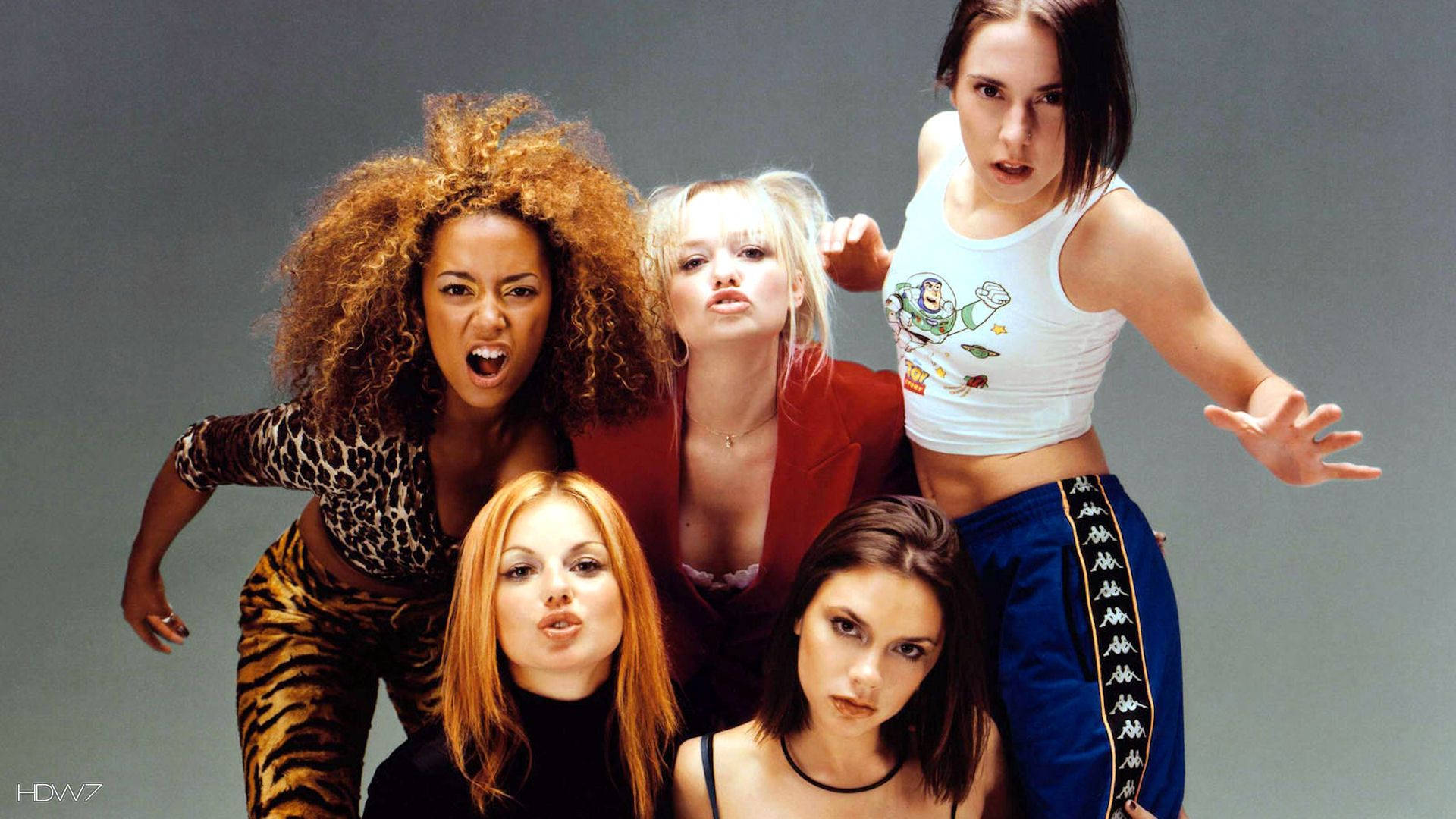 Spice Girls Fierce Photo Shot Background