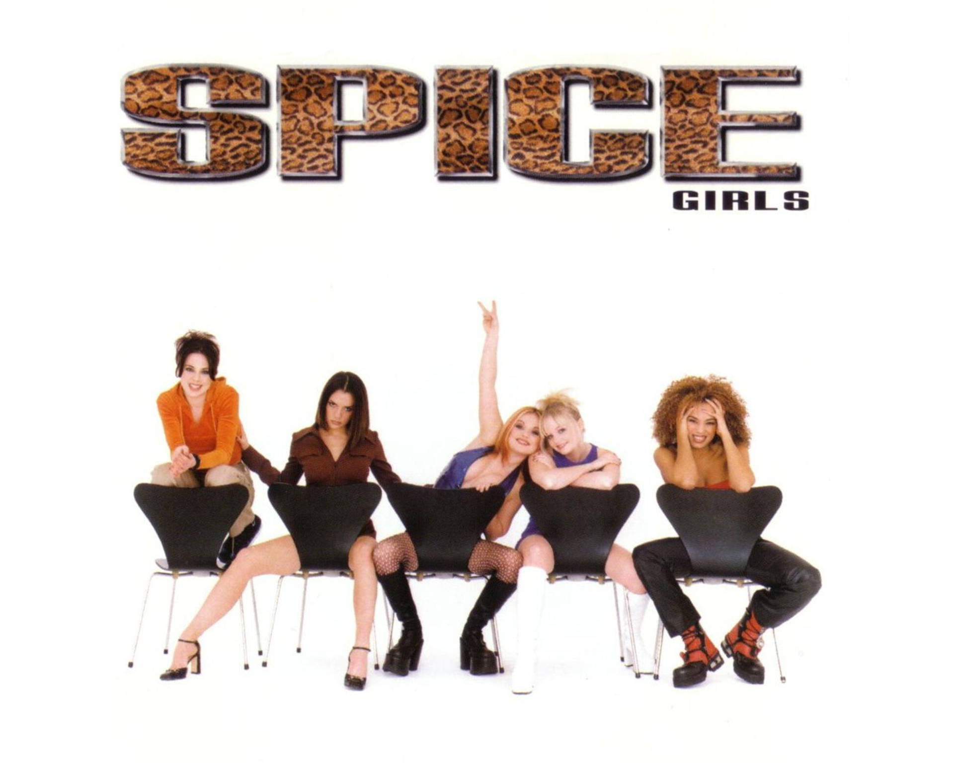 Spice Girls Music Album Cover