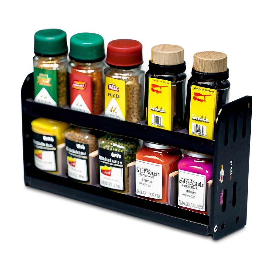 Spice Rack Cabinet Png Kja PNG