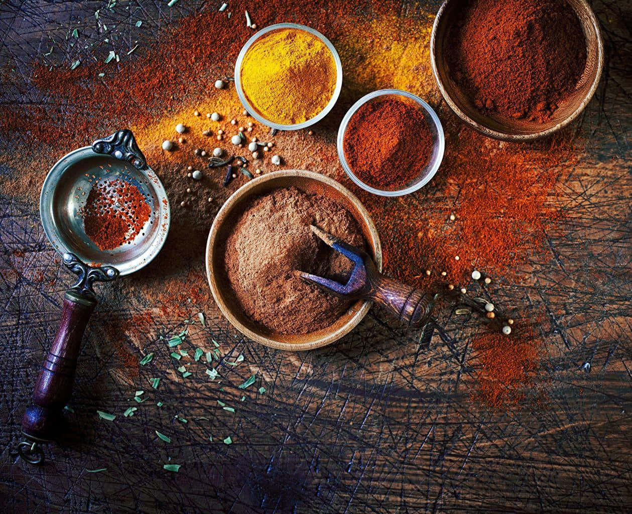 Create masterful dishes with a variety of spices