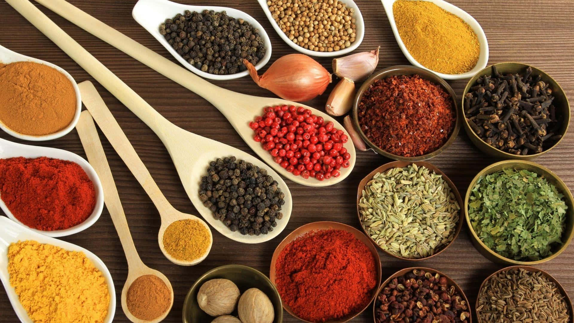 A Variety of Spices for Flavoring Your Dishes