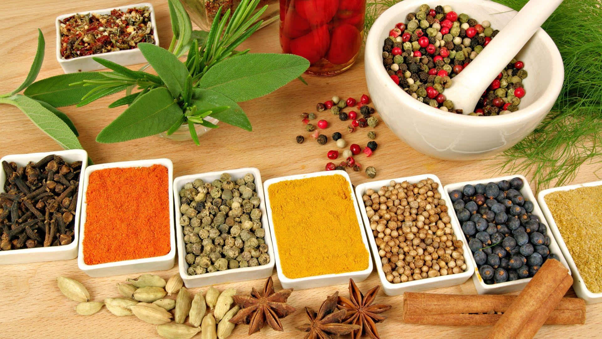 A collection of colorful spices adding flavor and flair to any dish!