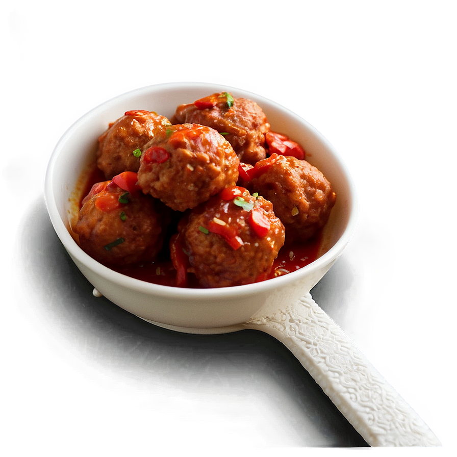 Spicy Meatball Tapas Png Esd PNG