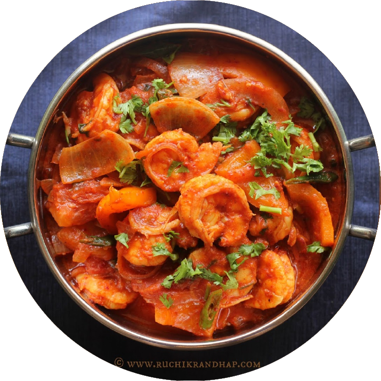 Spicy Prawn Curry Dish PNG