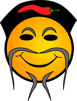 Spicy Smiley Face Emoji PNG