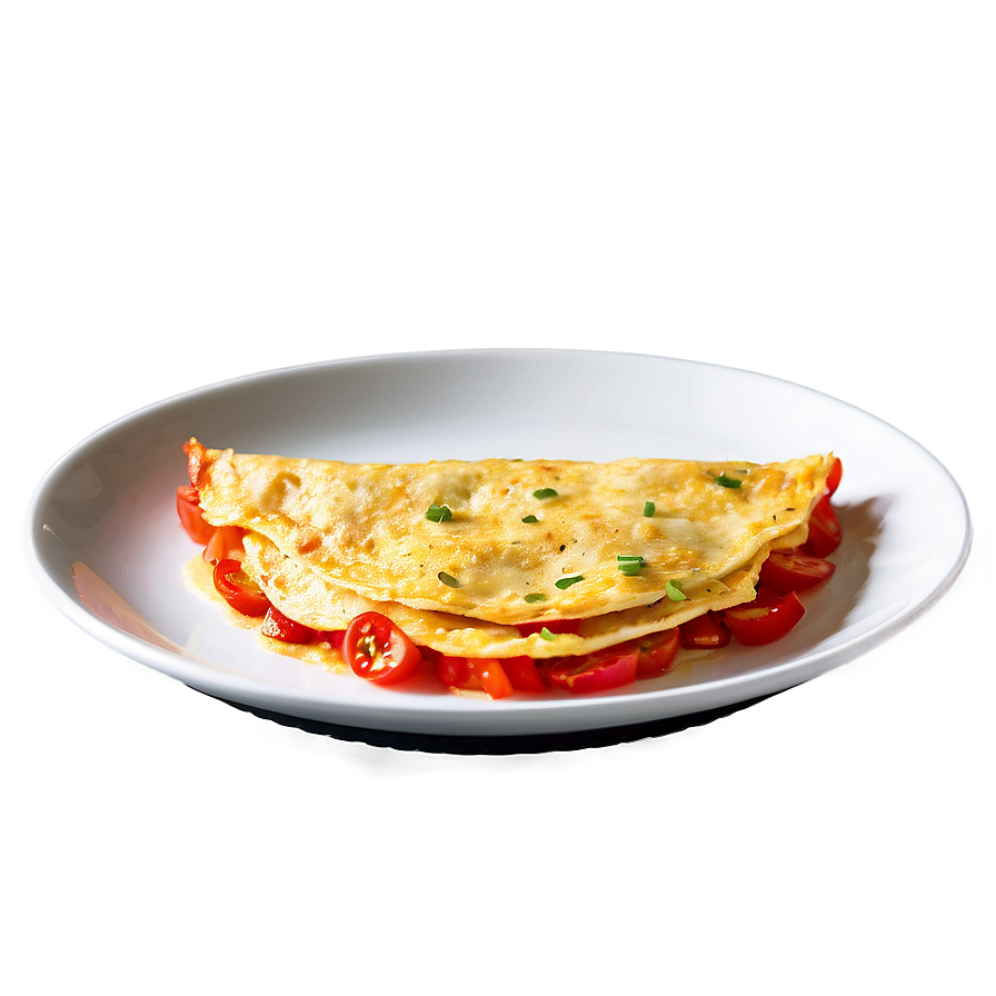 Spicy Tomato Omelette Png 06262024 PNG
