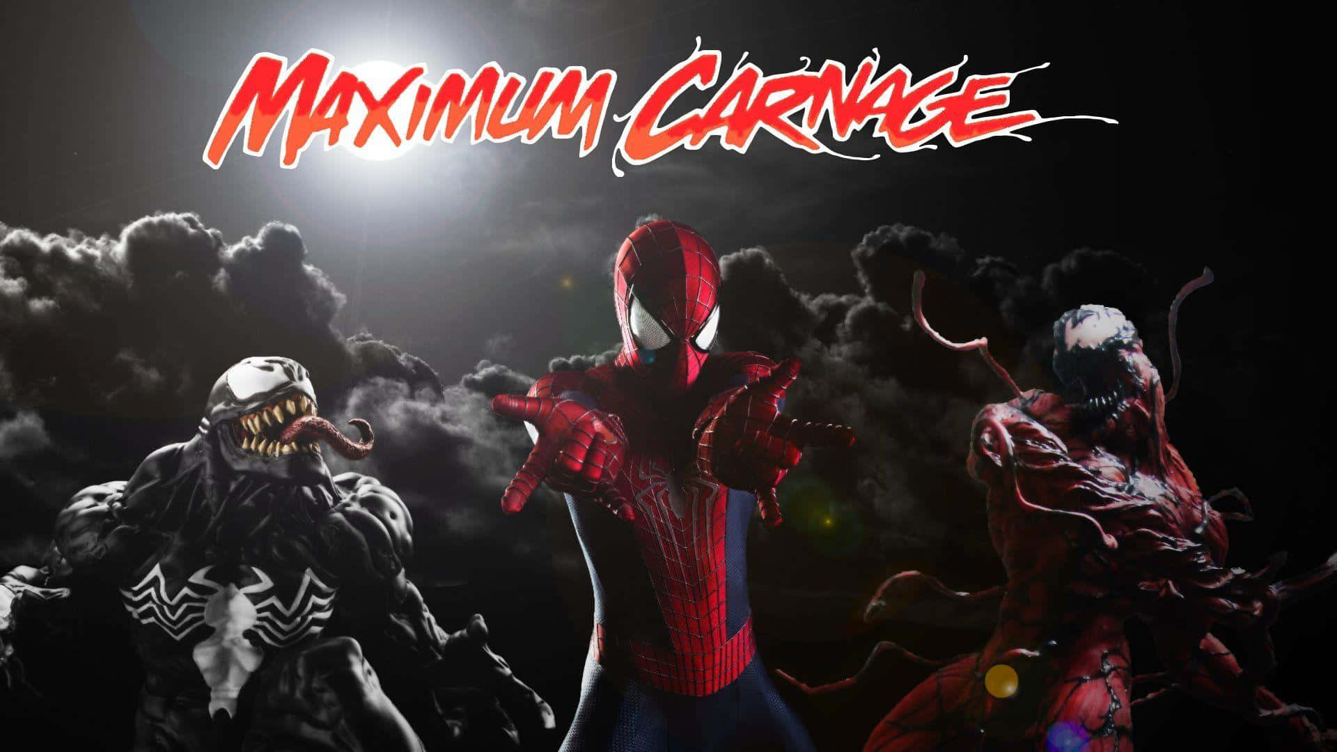 "Witness the Carnage of Spider" Wallpaper