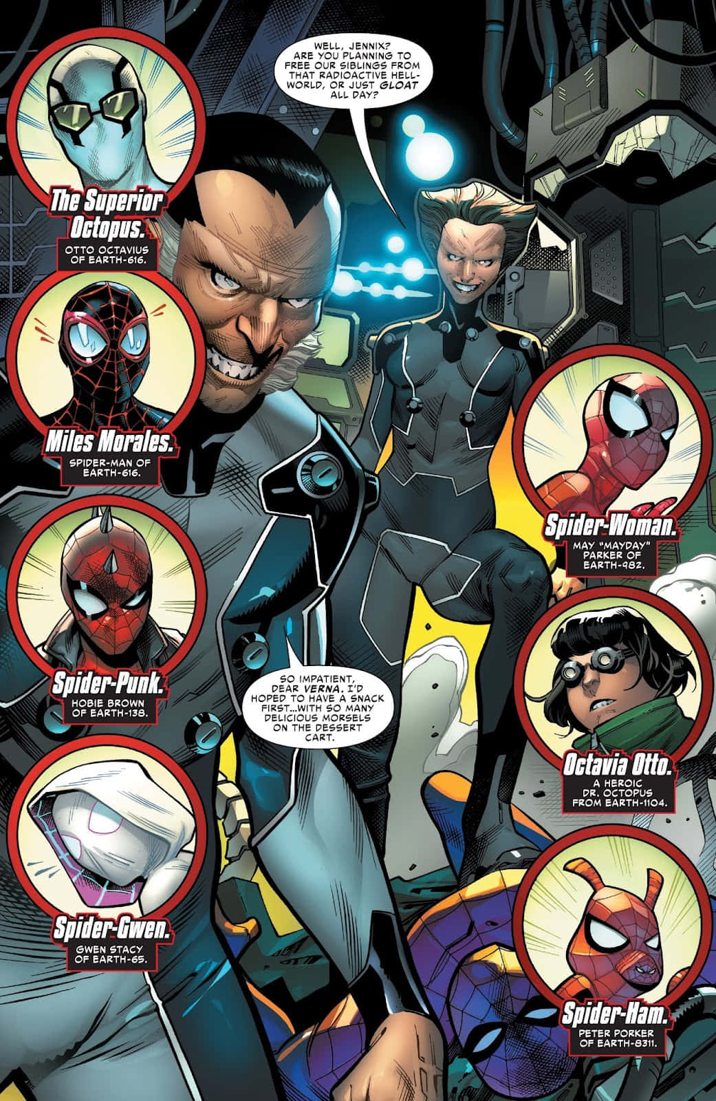 Spider-Geddon - The Ultimate Battle of Spider-Verse Heroes Wallpaper