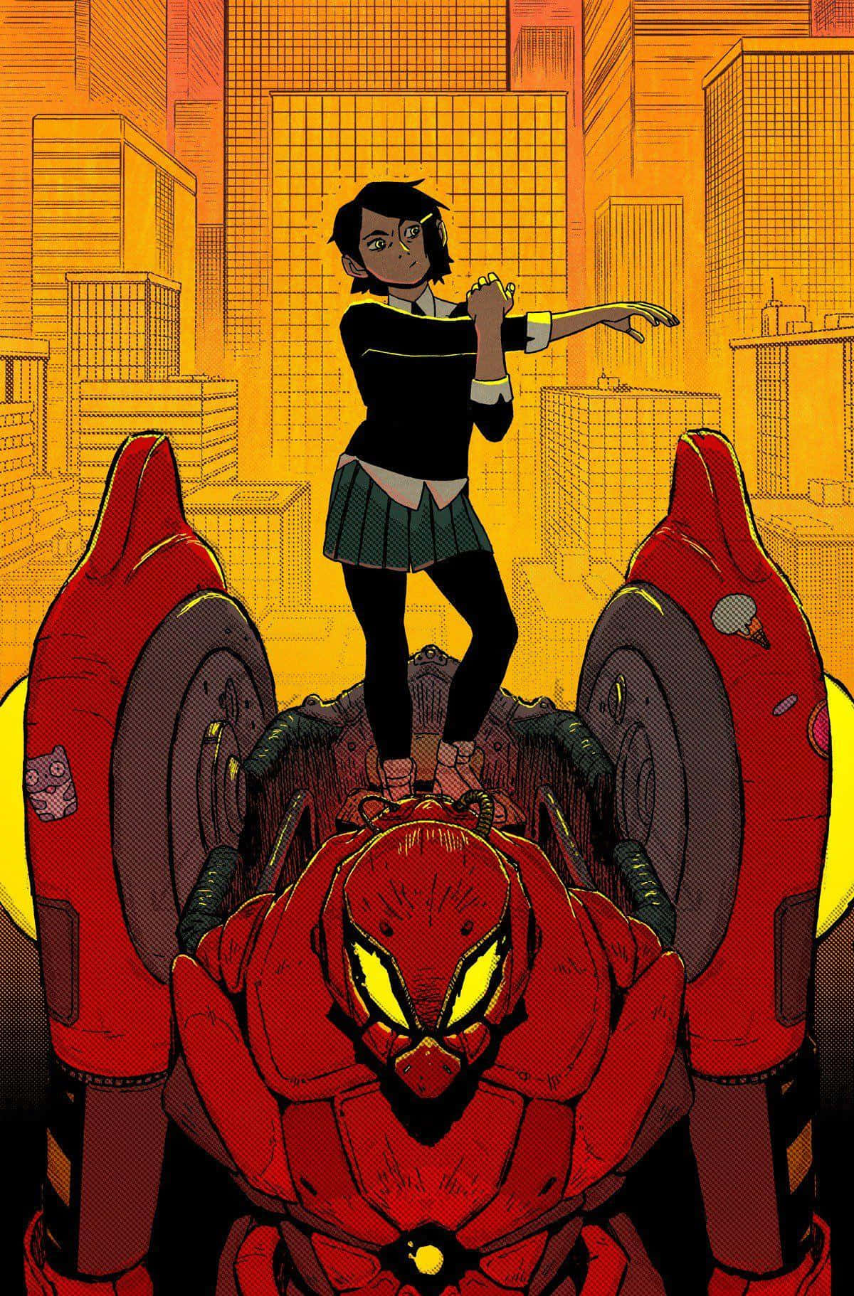 Spider-Geddon Comic Cover Wallpaper
