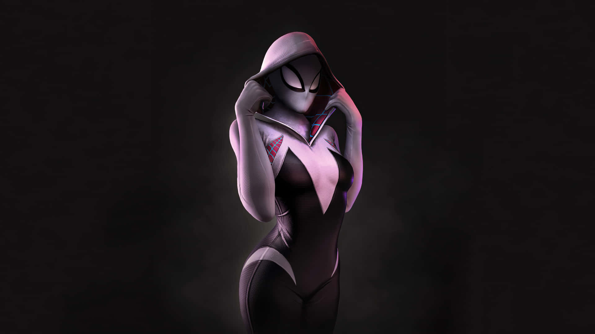 Spider Gwen Uses Her Powerful Abilities To Fight Crime