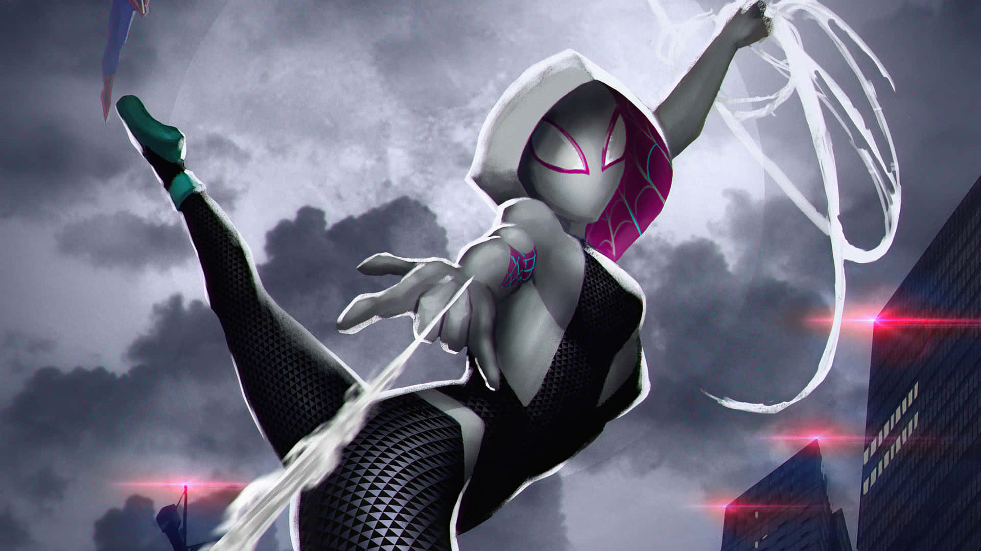 Spider Gwen is ready for battle!