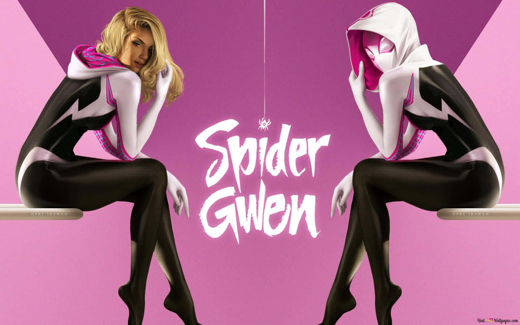 Spider Gwen prepares to take on her enemies!