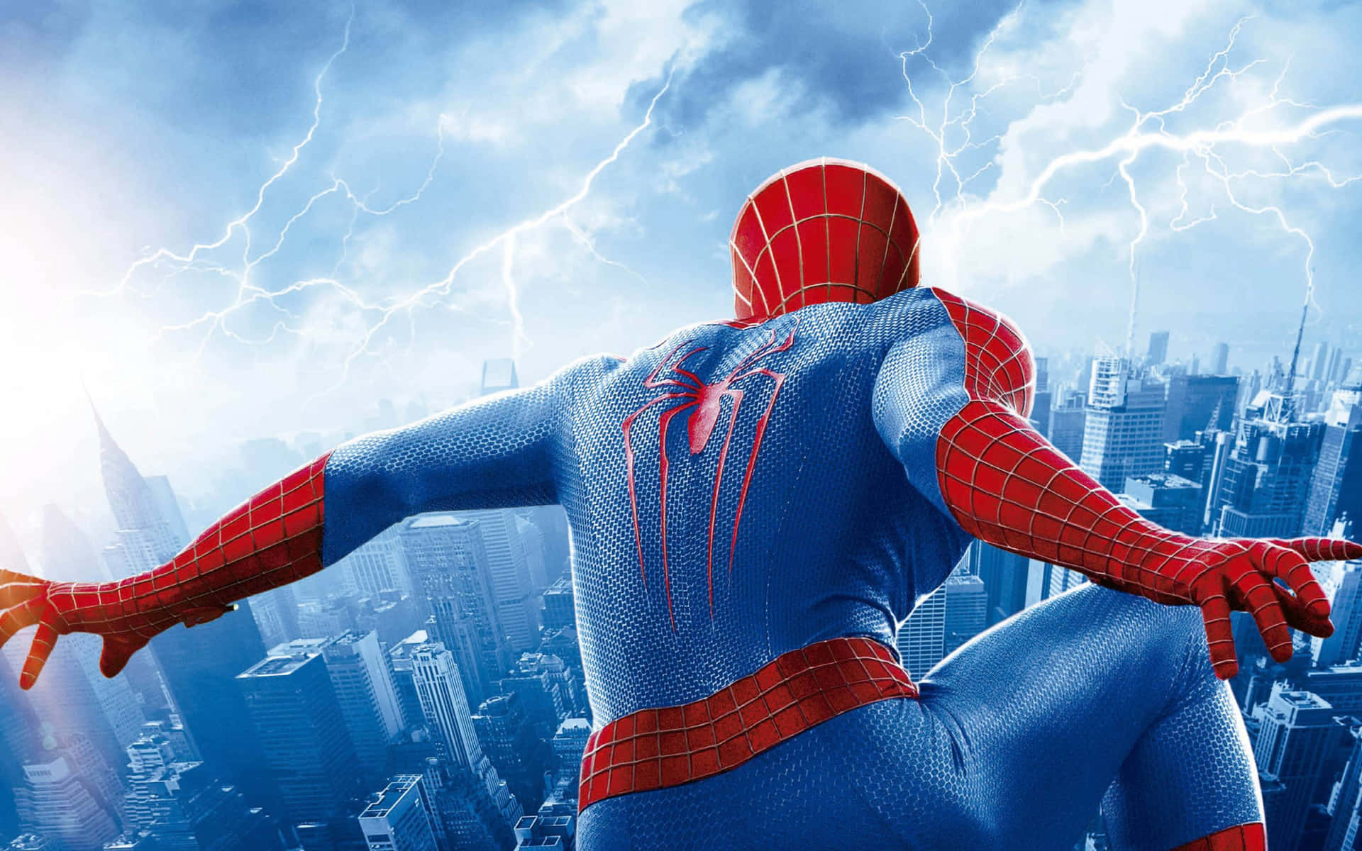 Spider Man 2 In The Sky Wallpaper
