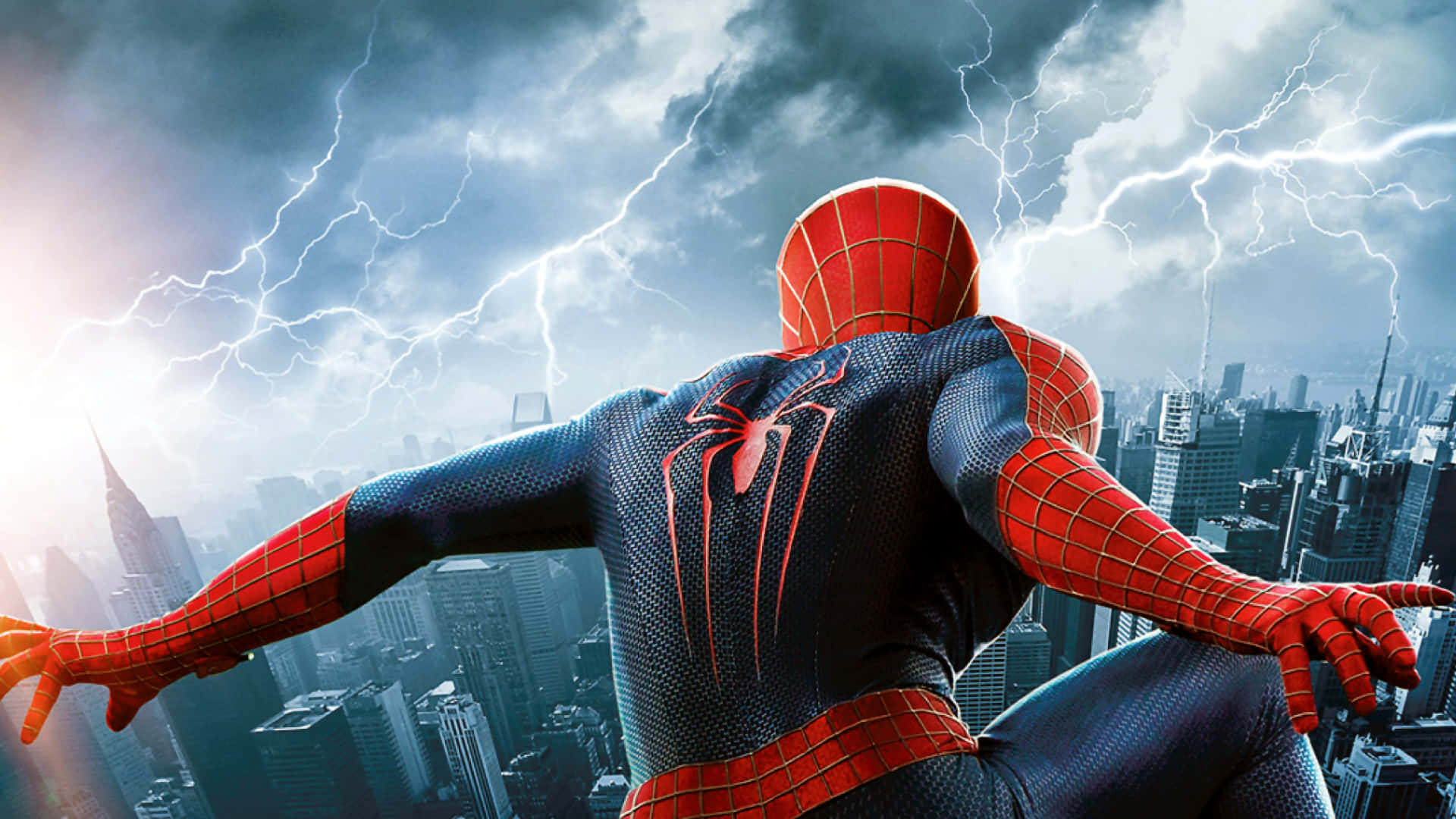 Følg Spider Man på hans rejse i Spider Man 2. Wallpaper