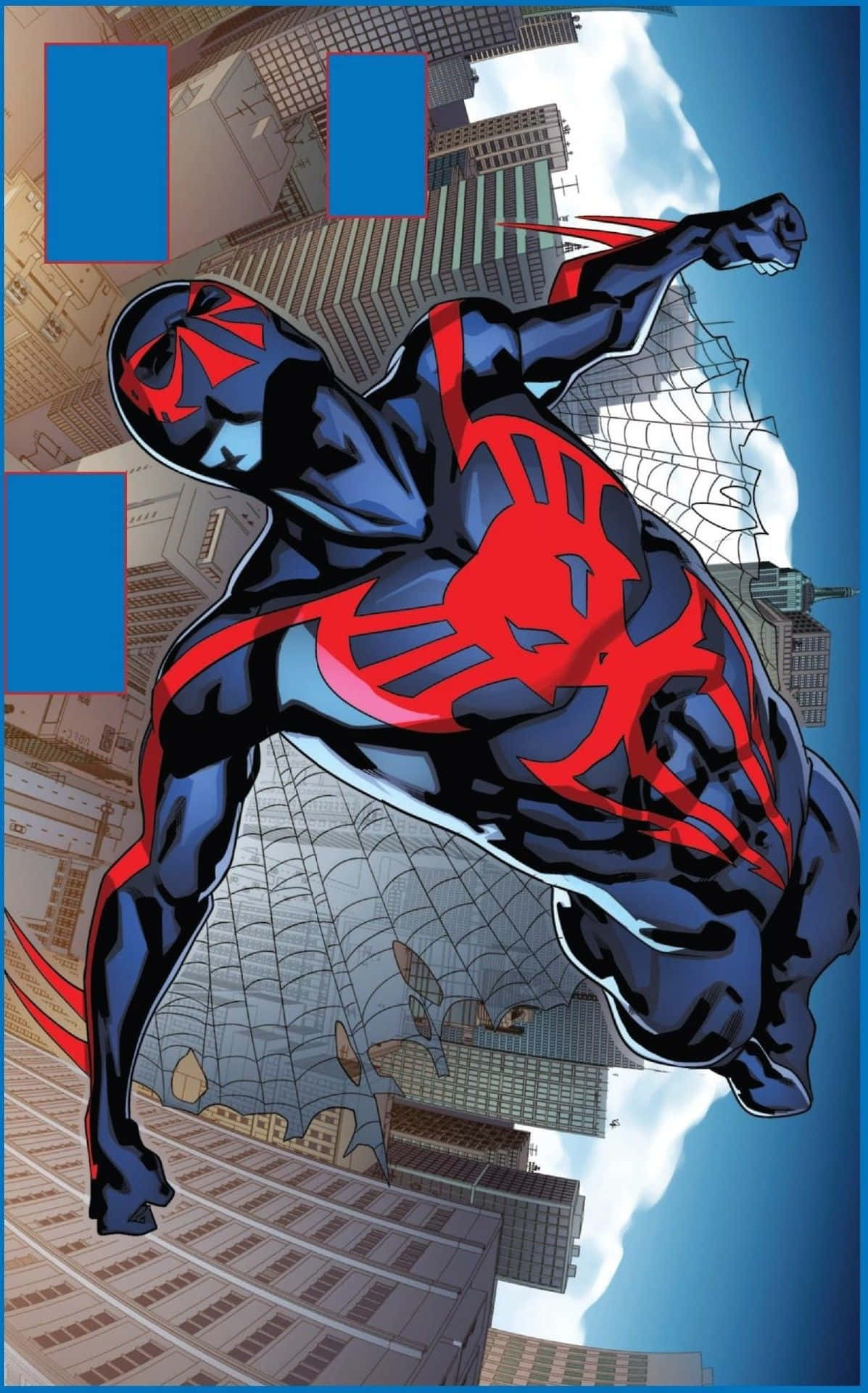 Spiderman 2099 En Acción Fondo de pantalla