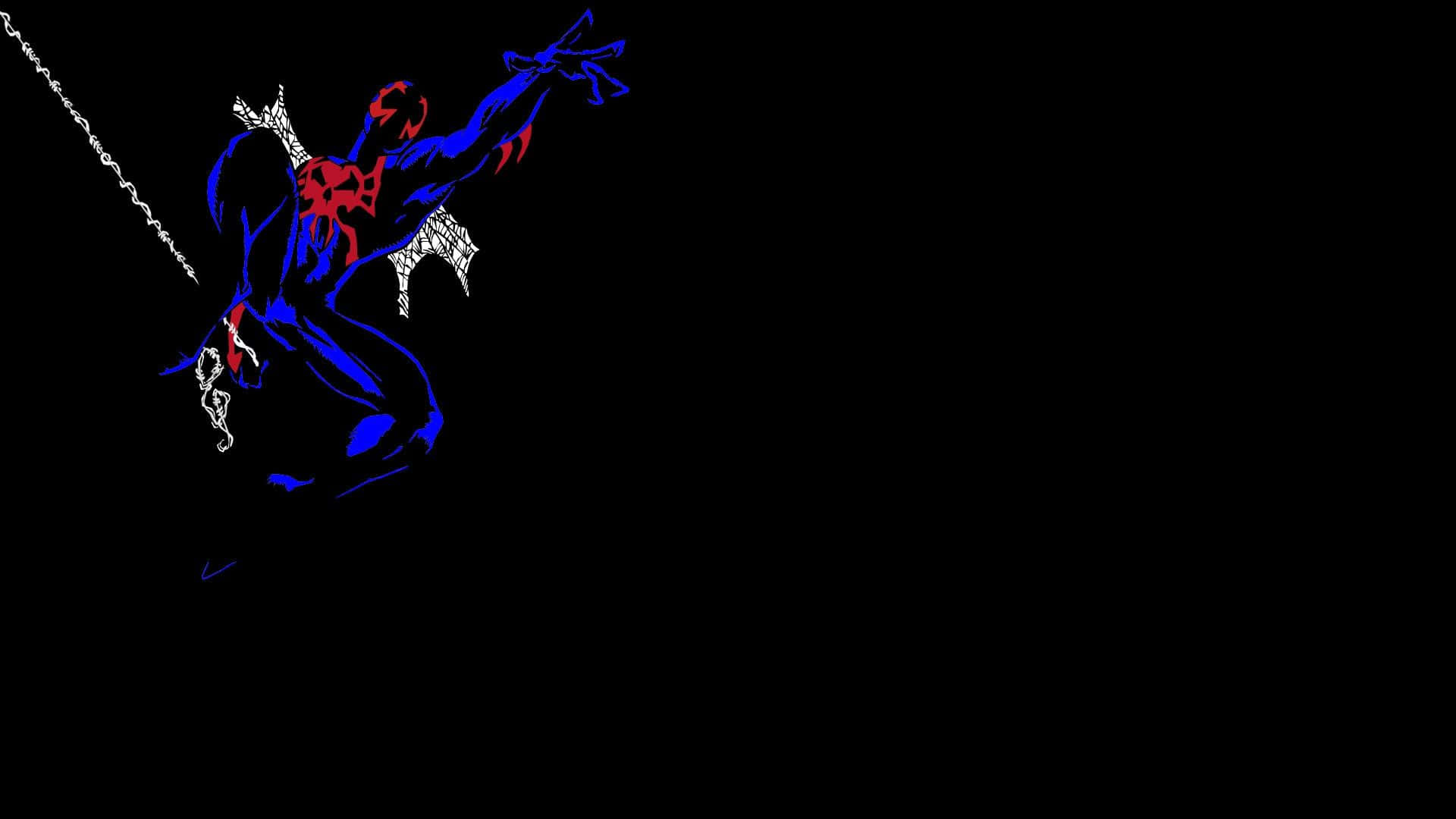 Stunning Spider-Man 2099 in Action Wallpaper