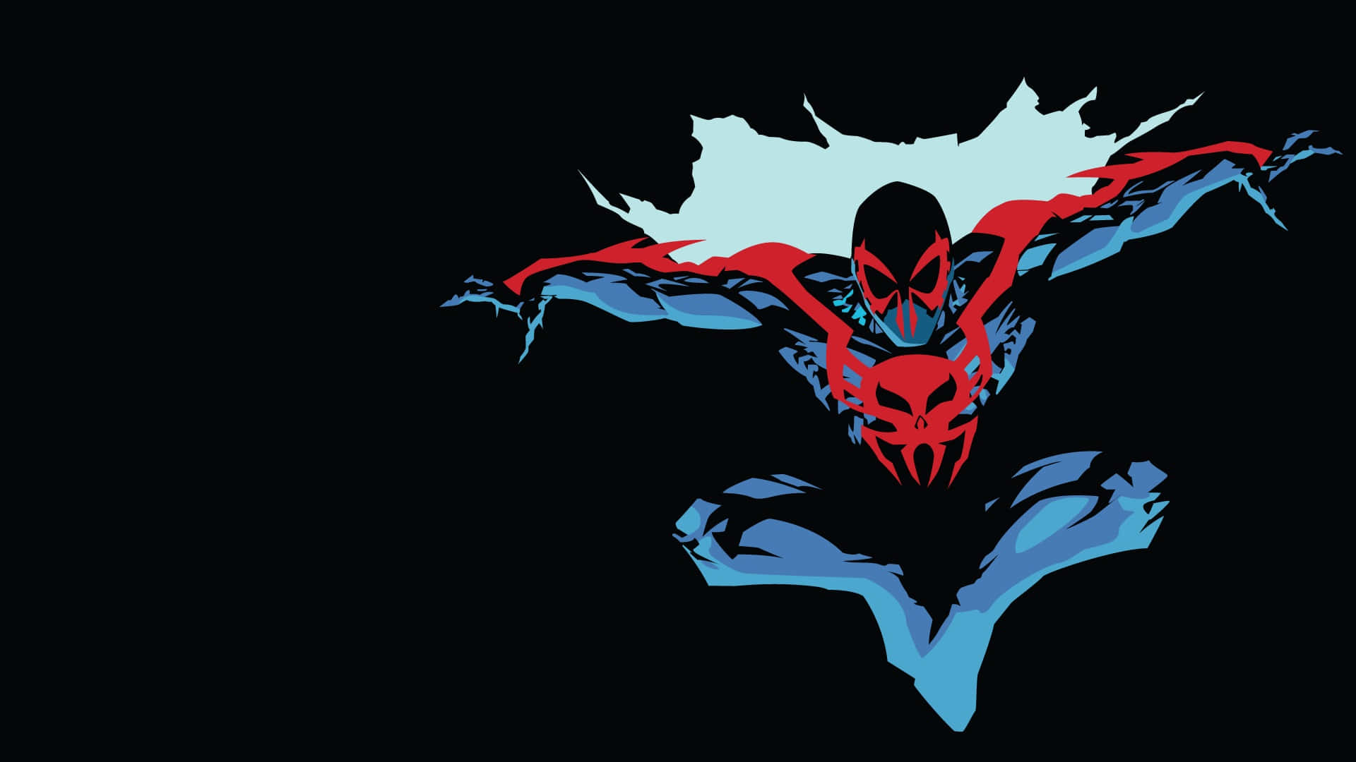 Spider-Man 2099 in Action Wallpaper
