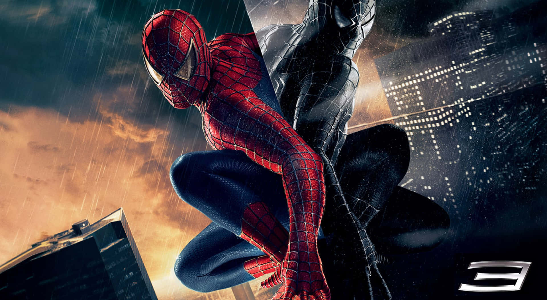 Spiderman Se Lanza A La Acción En Spider-man 3 Fondo de pantalla