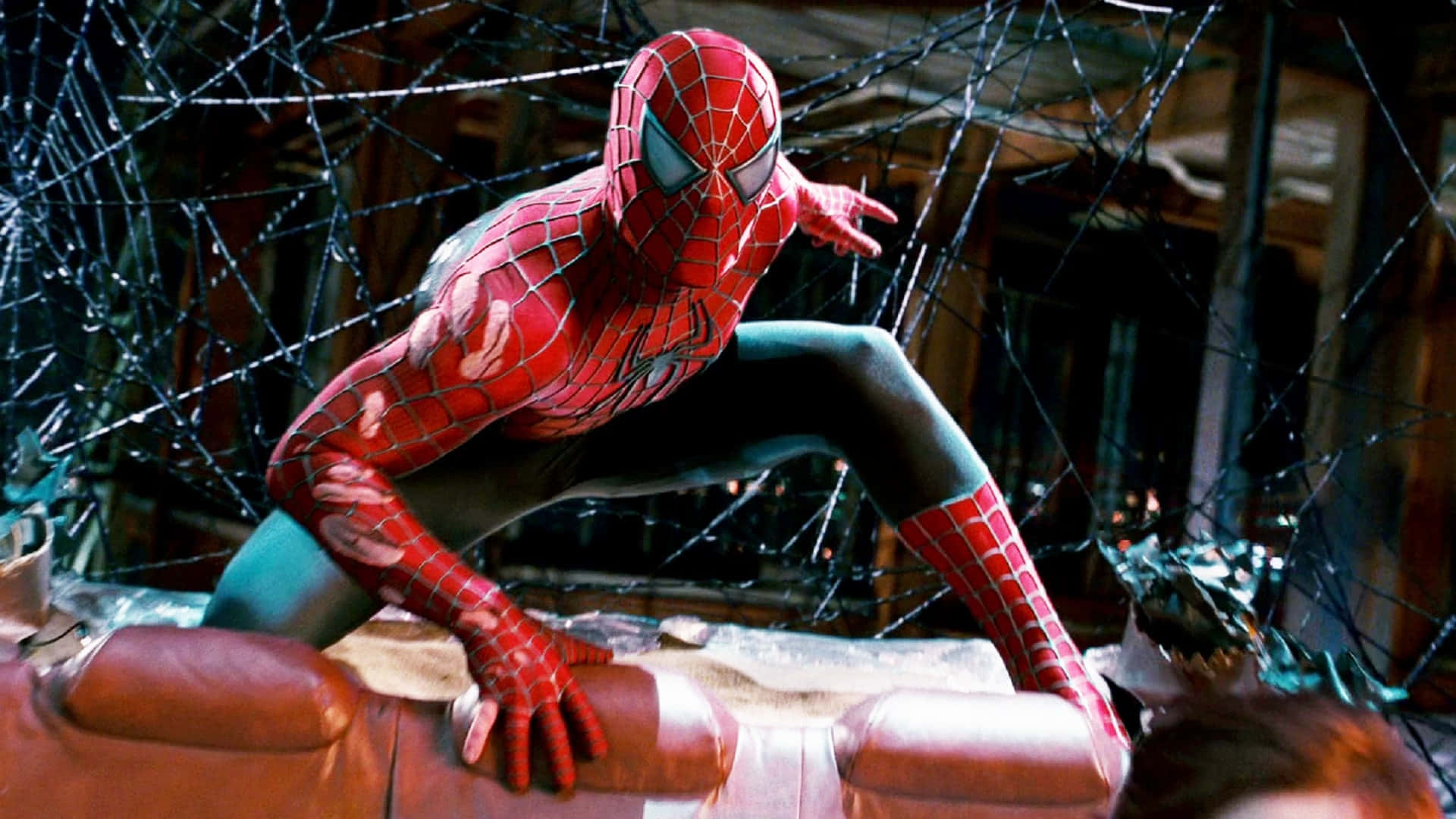 Spider-Man 3 Action-Packed Scene Wallpaper