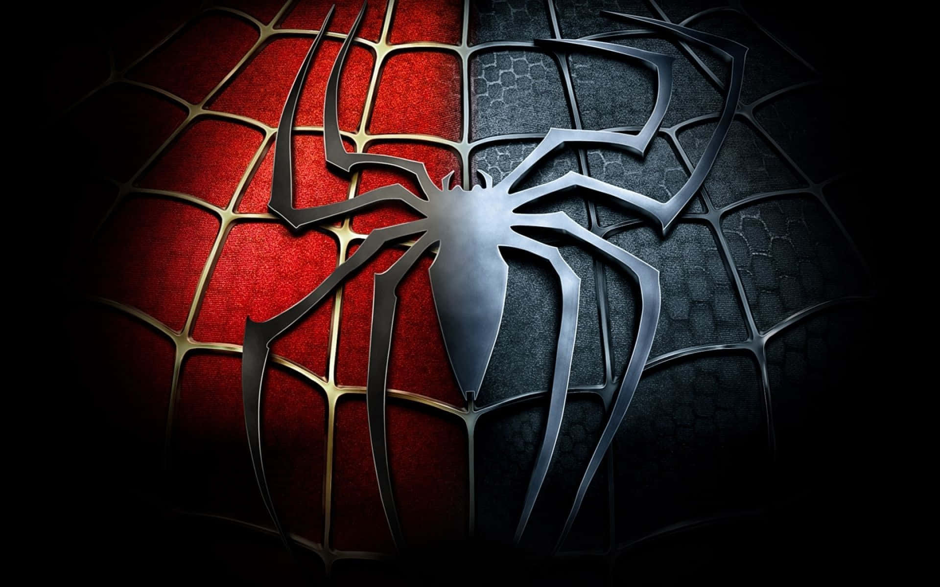 Spider-Man battling Sandman and Venom in Spider-Man 3 Wallpaper