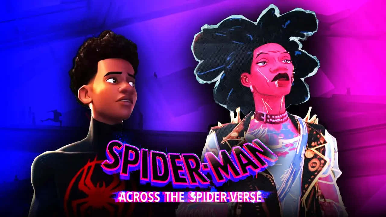 Spider Man Acrossthe Spider Verse Promo Art Wallpaper
