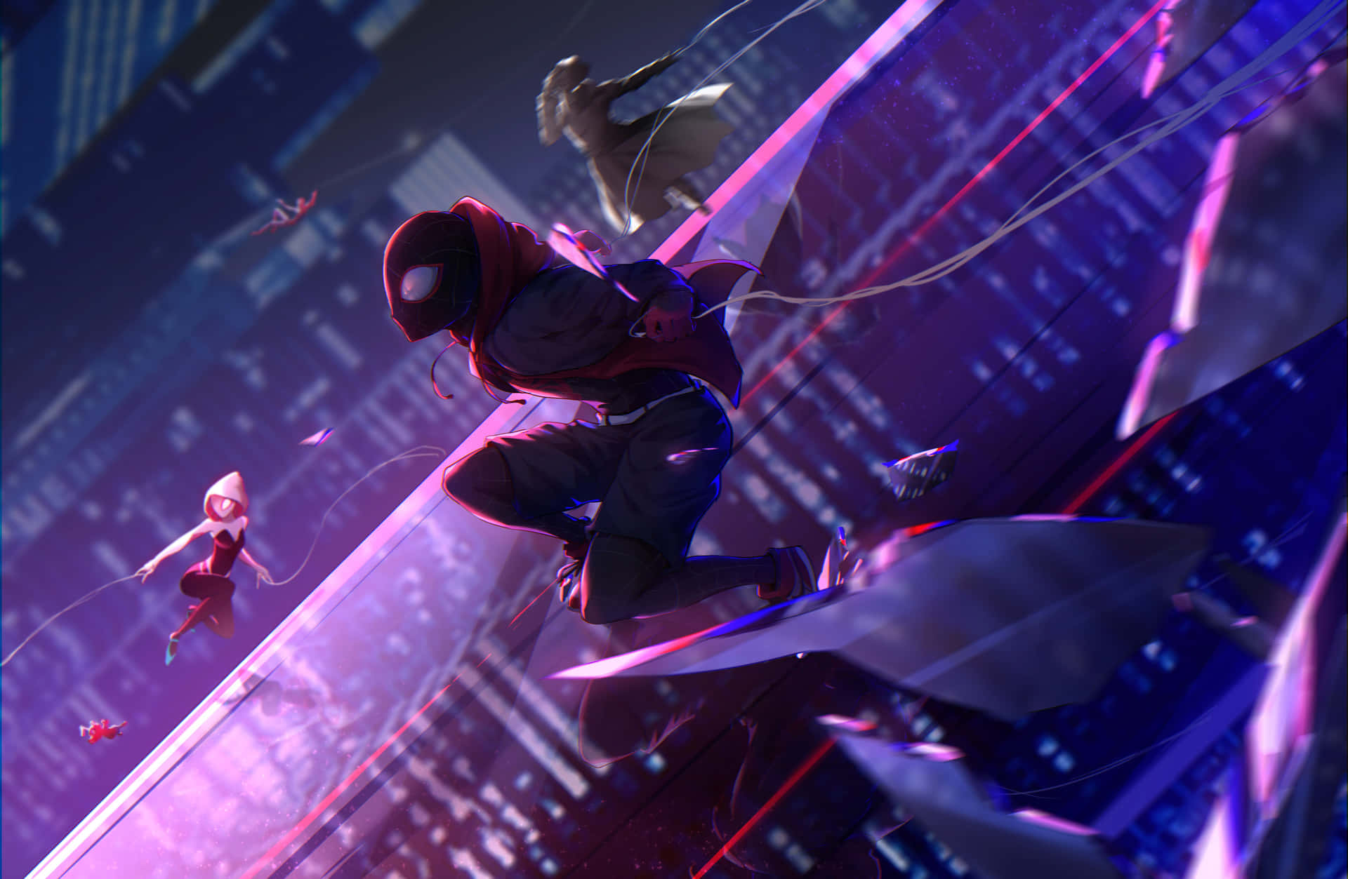 Spiderman-estetik I En Fight. Wallpaper