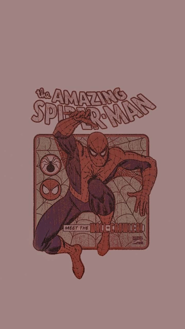 Fantastisk Spider Man Portræt Aestetisk Spider Man. Wallpaper