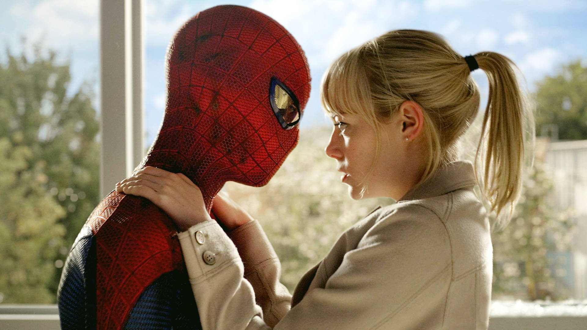 Spider Man And Gwen Stacy 4k Wallpaper