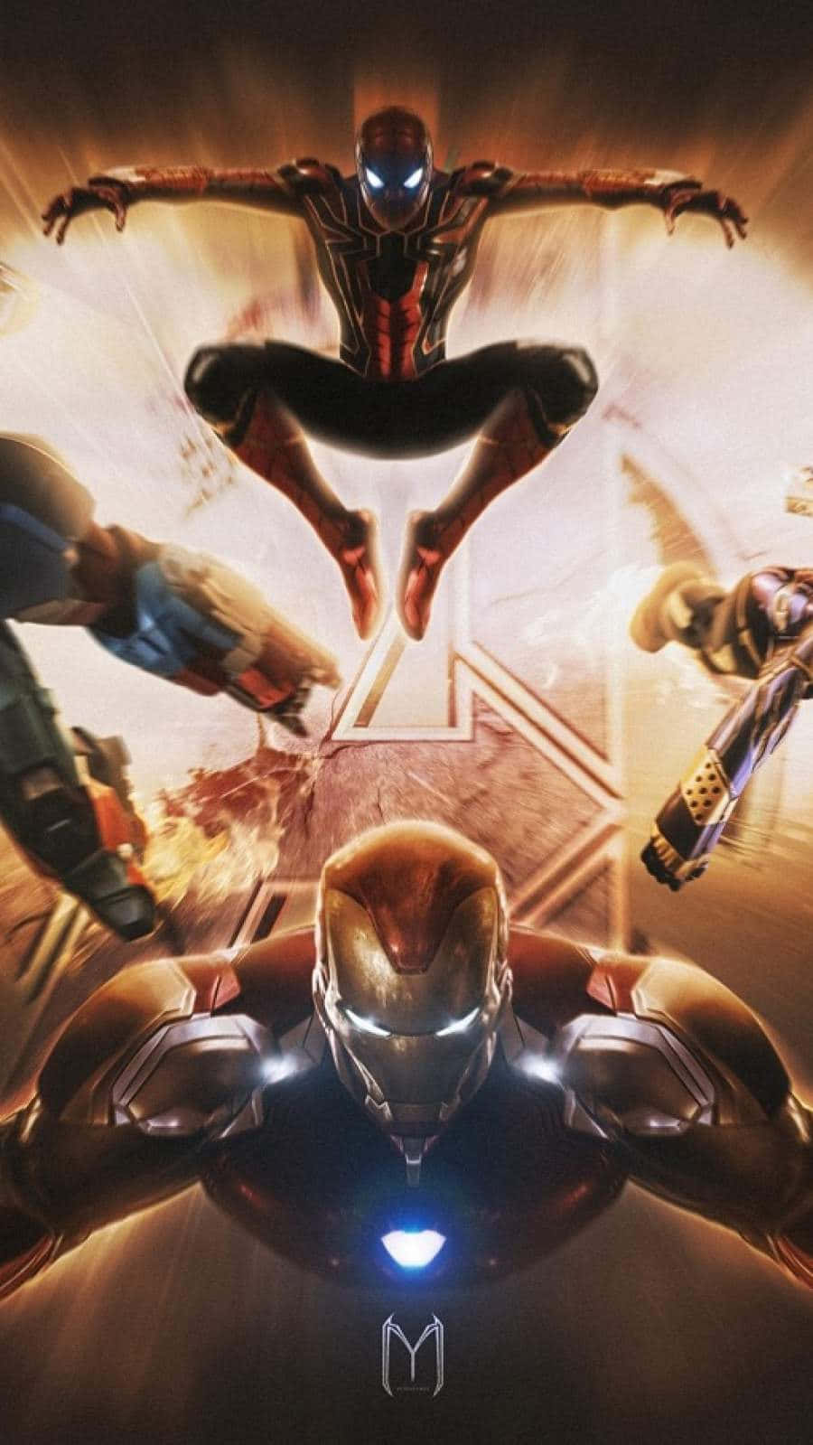 "FRIENDS TO ENEMIES: Spider-Man and Iron Man go head-to-head" Wallpaper