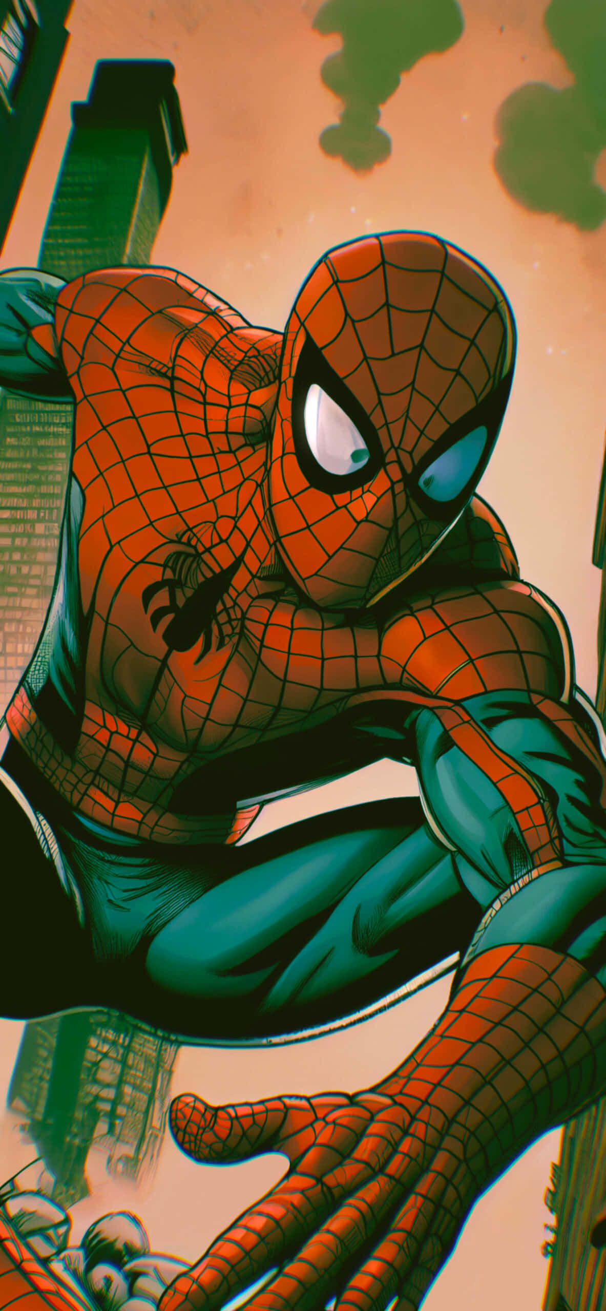 Losfondo Del Fantastico Spider Man.