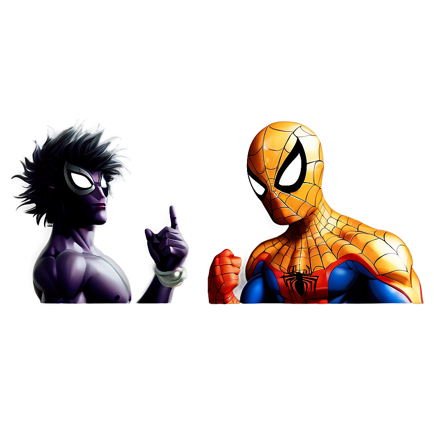 Download Spider Man Cartoon Sandman Showdown Png Kqw96 | Wallpapers.com