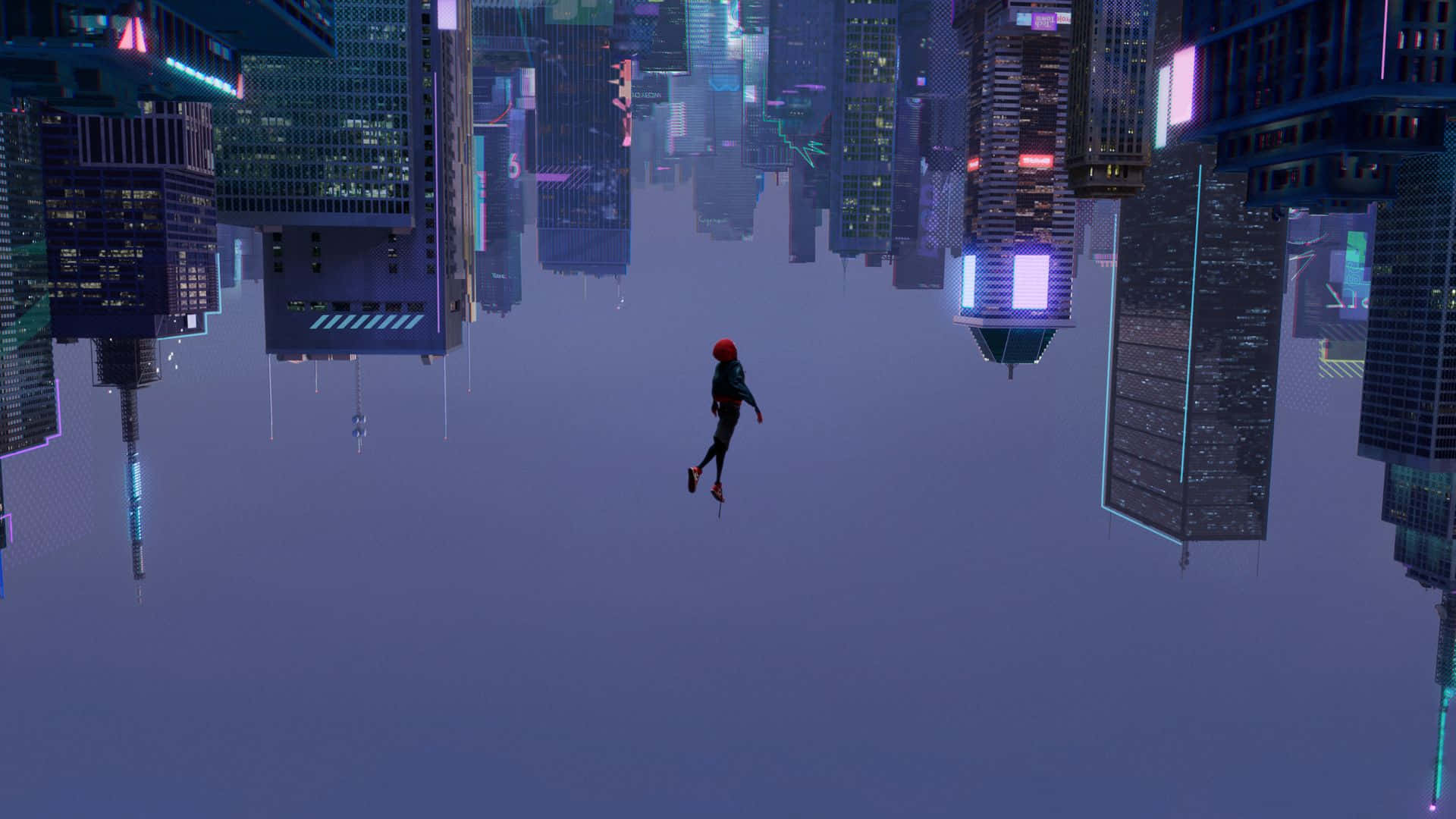 Milesmorales Spider Man En La Computadora Fondo de pantalla
